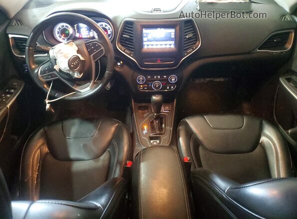 1C4PJLLB9KD132776 2019 JEEP CHEROKEE Maroon Dashboard view