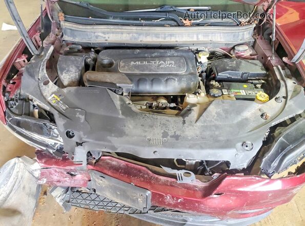 1C4PJLLB9KD132776 2019 JEEP CHEROKEE Maroon Rear interior view