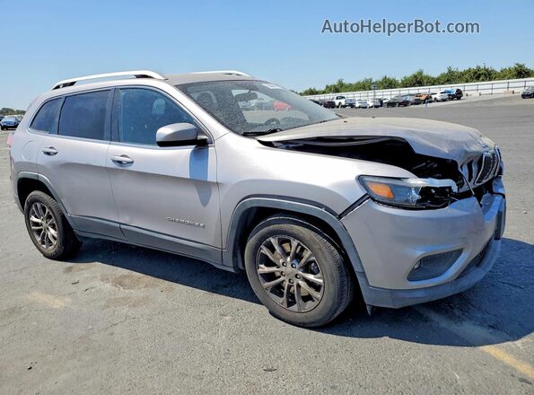 1C4PJLLB9KD187017 2019 JEEP CHEROKEE Silver წინა მარჯვენა