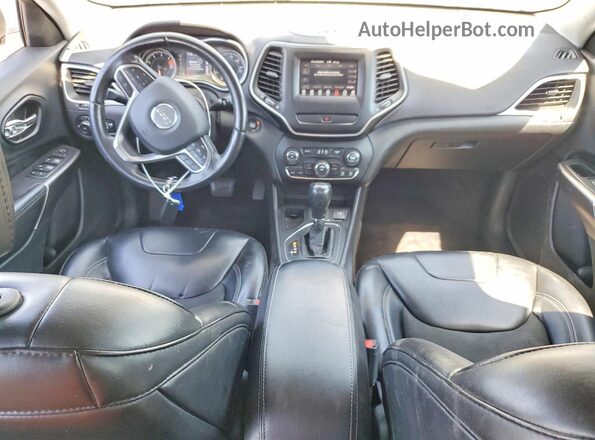 1C4PJLLB9KD187017 2019 JEEP CHEROKEE Silver წინა პანელის ხედი