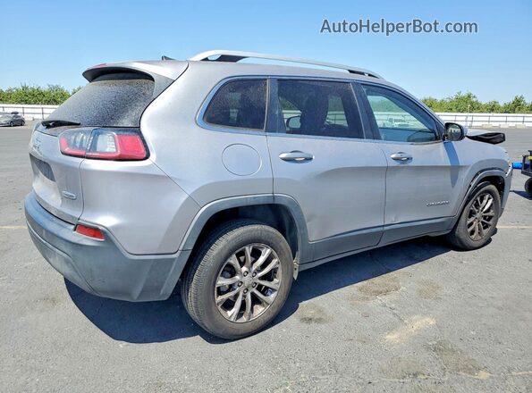 1C4PJLLB9KD187017 2019 JEEP CHEROKEE Silver უკანა მარჯვენა