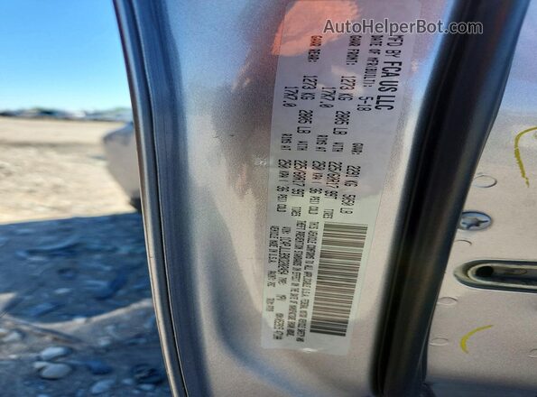 1C4PJLLB9KD202454 2019 JEEP CHEROKEE Silver VIN კოდის სტიკერის ხედი
