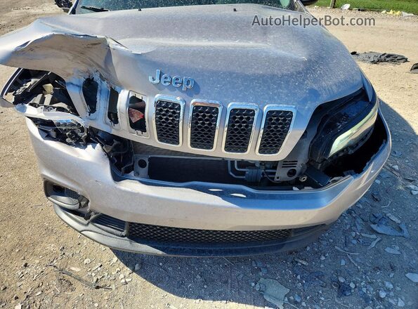 1C4PJLLB9KD202454 2019 JEEP CHEROKEE Silver ძრავის განყოფილების ხედი