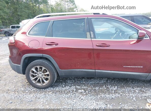 1C4PJLLB9KD348594 2019 JEEP CHEROKEE Burgundy Вид спереду