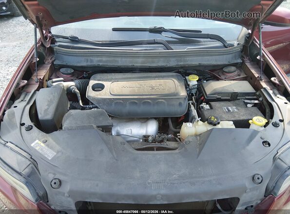 1C4PJLLB9KD348594 2019 JEEP CHEROKEE Burgundy Вид ззаду
