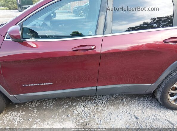 1C4PJLLB9KD348594 2019 JEEP CHEROKEE Burgundy 