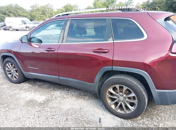 1C4PJLLB9KD348594 2019 JEEP CHEROKEE Burgundy 