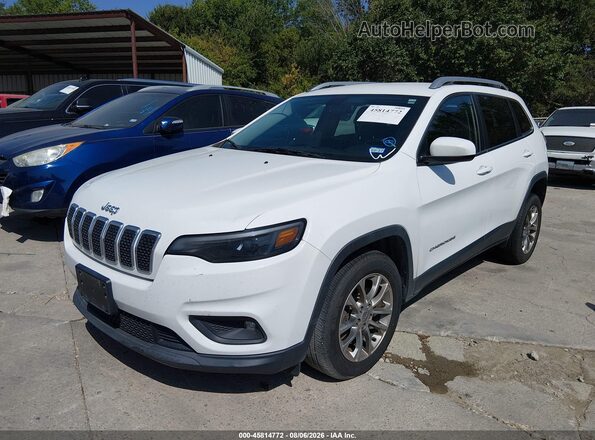 1C4PJLLBXKD159629 2019 JEEP CHEROKEE White Vista tres cuartos delantera izquierda