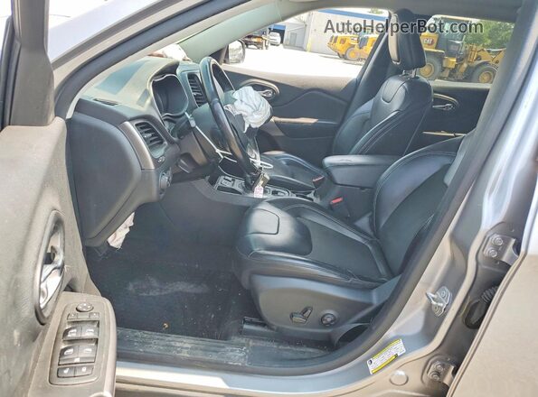 1C4PJLLBXKD201829 2019 JEEP CHEROKEE Gray წინა სალონის ხედი