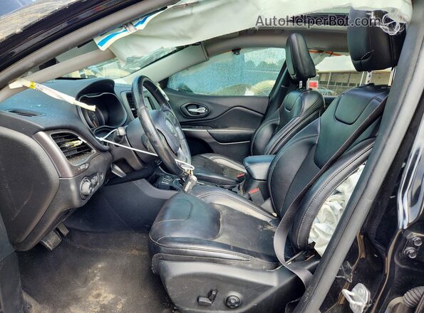 1C4PJLLBXKD264848 2019 JEEP CHEROKEE Черный Вид салона спереди