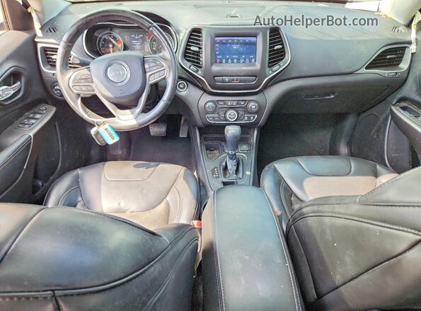 1C4PJLLBXKD264848 2019 JEEP CHEROKEE Черный Вид панели приборов