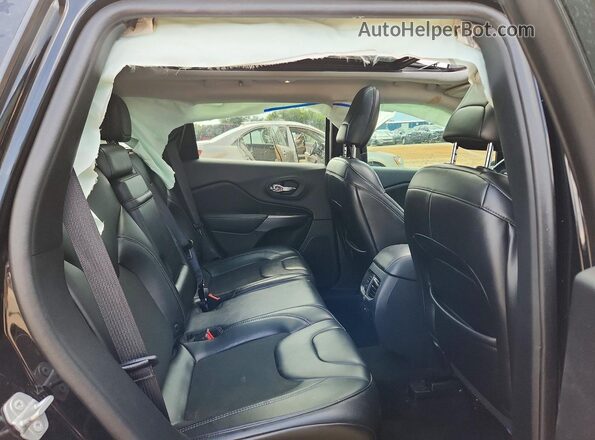 1C4PJLLBXKD264848 2019 JEEP CHEROKEE Черный Вид задней части салона