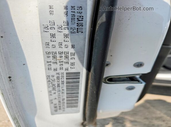 1C4PJLLBXKD348457 2019 JEEP CHEROKEE White Vista de la etiqueta del VIN