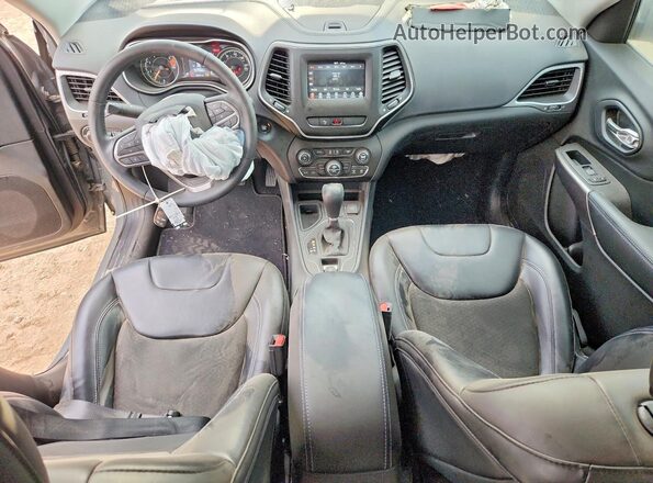 1C4PJLLBXLD577612 2020 JEEP CHEROKEE Gray Dashboard view