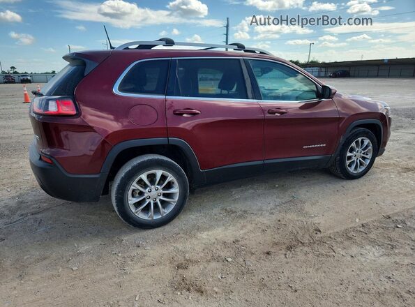 1C4PJLLBXMD150867 2021 JEEP CHEROKEE Burgundy Задня права чверть