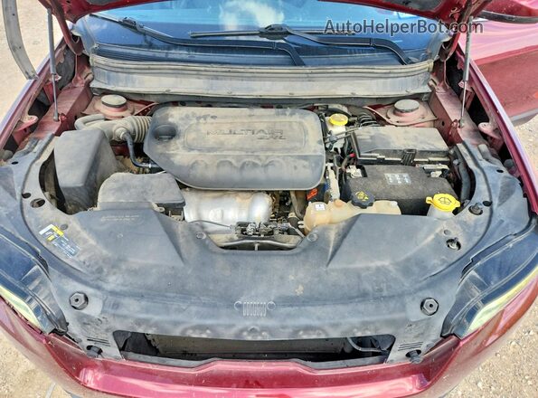 1C4PJLLBXMD150867 2021 JEEP CHEROKEE Burgundy Вид підкапотного простору