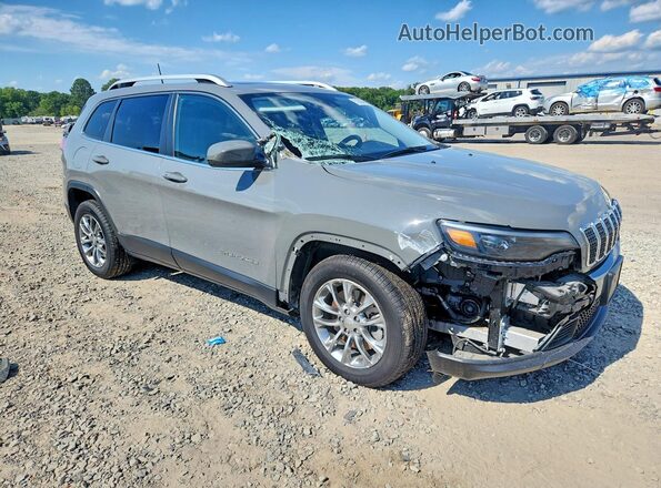 1C4PJLLBXMD164283 2021 JEEP CHEROKEE Gray Przód prawy