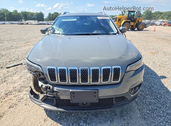 1C4PJLLBXMD164283 2021 JEEP CHEROKEE Gray Widok z przodu