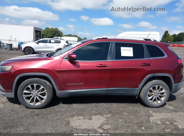 1C4PJLLN8KD164323 2019 JEEP CHEROKEE Красный Панорамный вид салона 360°