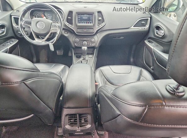 1C4PJLLNXKD153386 2019 JEEP CHEROKEE White Vista del salpicadero