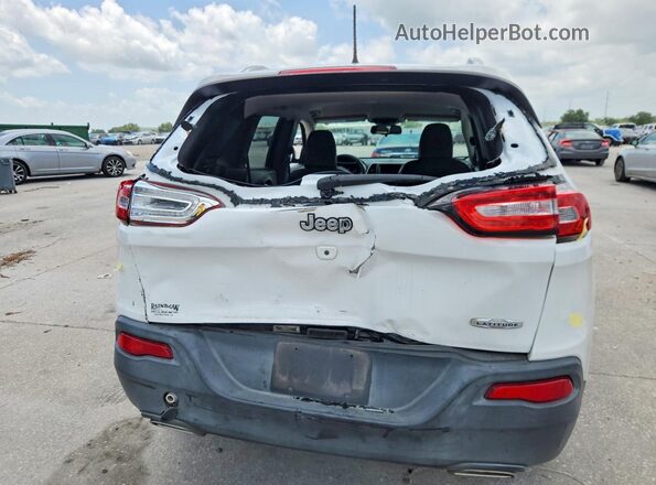 1C4PJLLX6JD551629 2018 JEEP CHEROKEE White Vista trasera