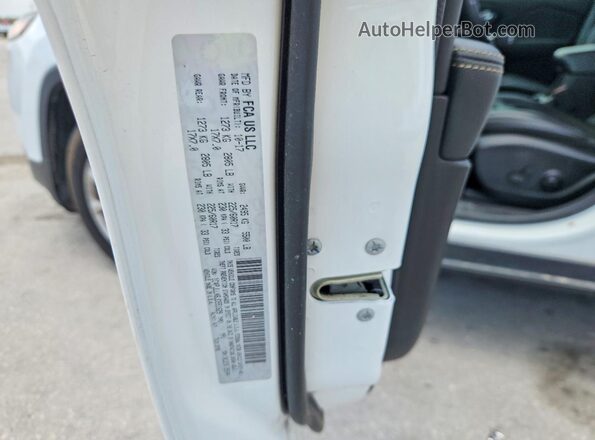 1C4PJLLX6JD551629 2018 JEEP CHEROKEE White Vista de la etiqueta del VIN