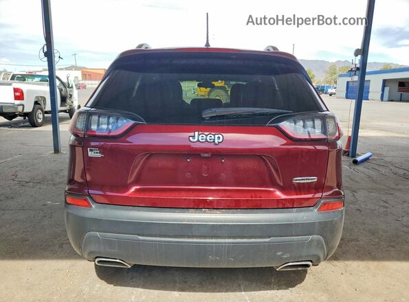 1C4PJLLX8KD204563 2019 JEEP CHEROKEE Бордовый Вид сзади