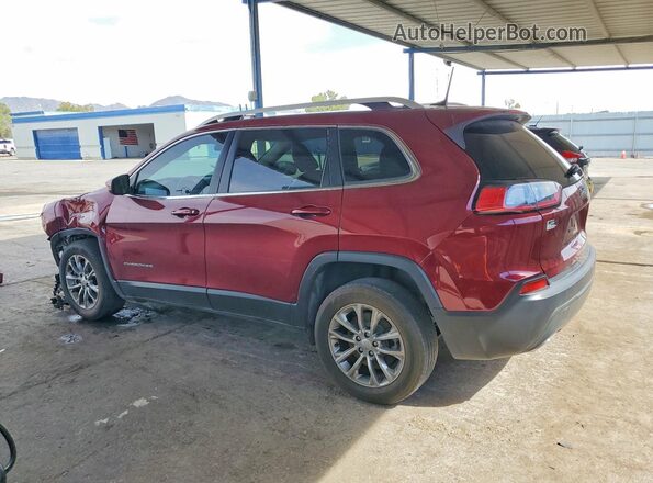 1C4PJLLX8KD204563 2019 JEEP CHEROKEE Бордовый Задняя левая четверть