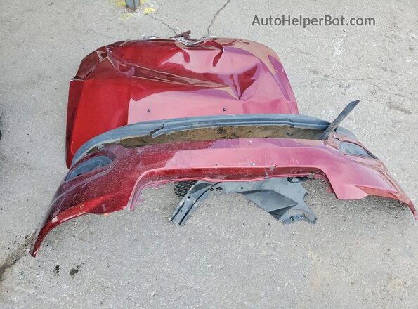 1C4PJLLX8KD204563 2019 JEEP CHEROKEE Бордовый Вид наклейки с VIN-кодом