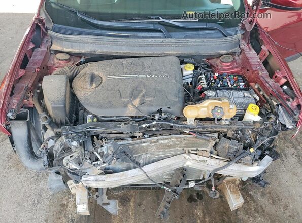 1C4PJLLX8KD204563 2019 JEEP CHEROKEE Бордовый Вид подкапотного пространства