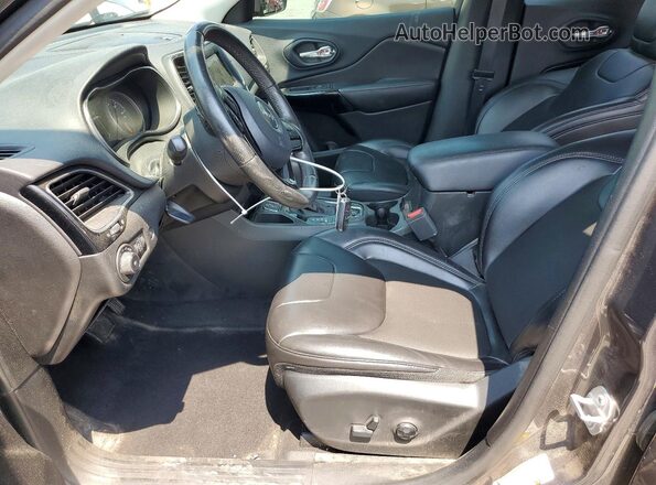 1C4PJLLXXKD300856 2019 JEEP CHEROKEE Charcoal Vista interior delantera