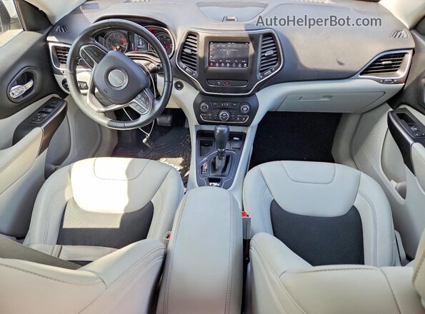 1C4PJLLXXLD507698 2020 JEEP CHEROKEE Белый Вид панели приборов