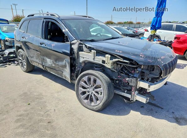 1C4PJLMX0MD130461 2021 JEEP CHEROKEE Черный Передняя правая четверть