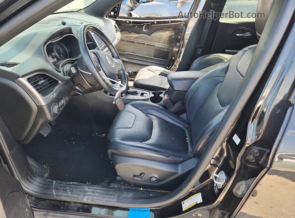 1C4PJLMX0MD130461 2021 JEEP CHEROKEE Черный Вид салона спереди