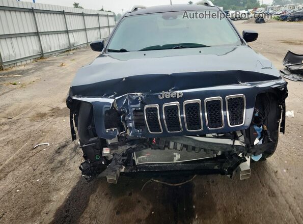 1C4PJLMX2MD107814 2021 JEEP CHEROKEE Синий Вид спереди