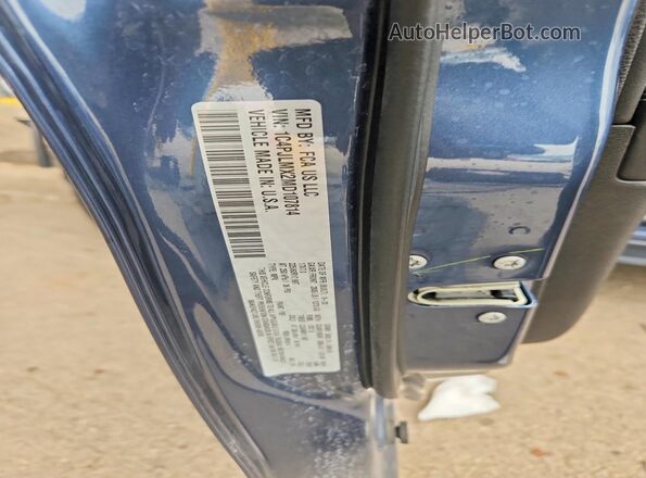 1C4PJLMX2MD107814 2021 JEEP CHEROKEE Синий Вид наклейки с VIN-кодом