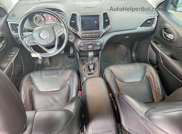 1C4PJLMX2MD107814 2021 JEEP CHEROKEE Синий Вид панели приборов