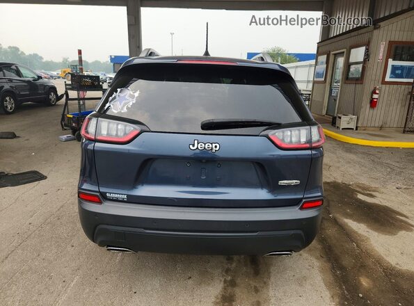 1C4PJLMX2MD107814 2021 JEEP CHEROKEE Синий Вид сзади