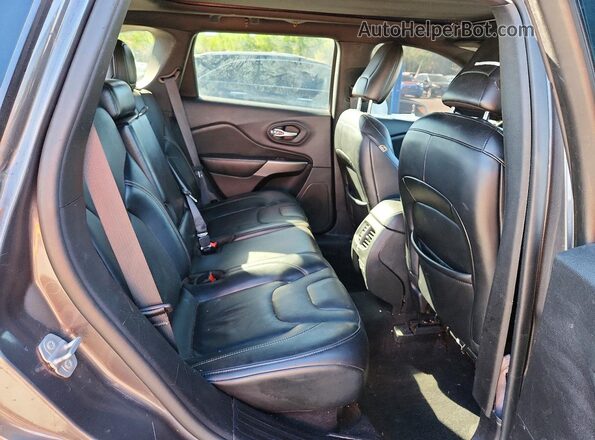 1C4PJLMX2MD220694 2021 JEEP CHEROKEE Gray Widok wnętrza z tyłu
