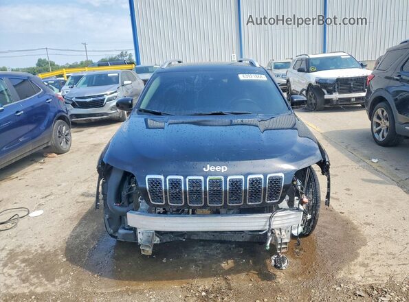 1C4PJLMX5MD183771 2021 JEEP CHEROKEE Black Front view