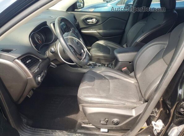 1C4PJLMX5MD183771 2021 JEEP CHEROKEE Black Front interior view