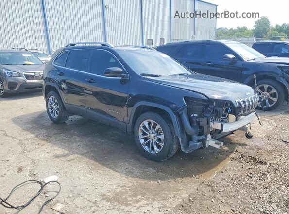1C4PJLMX5MD183771 2021 JEEP CHEROKEE Black Front right