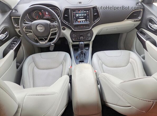 1C4PJLMX8ND508835 2022 JEEP CHEROKEE Белый Вид панели приборов