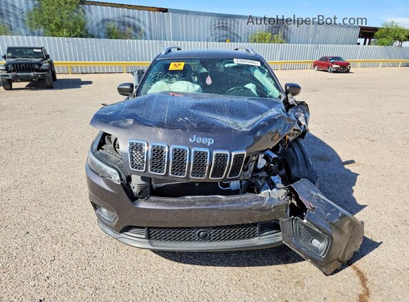 1C4PJLMX9MD150885 2021 JEEP CHEROKEE Угольный Вид спереди