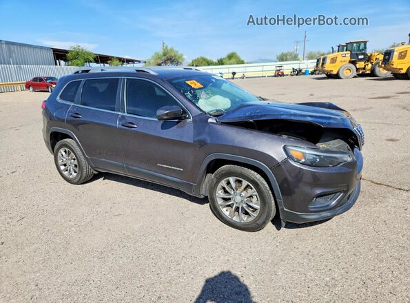 1C4PJLMX9MD150885 2021 JEEP CHEROKEE Угольный Передняя правая четверть