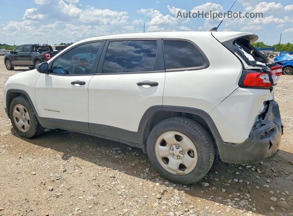 1C4PJMAB0GW117006 2016 JEEP CHEROKEE Белый Задняя левая четверть