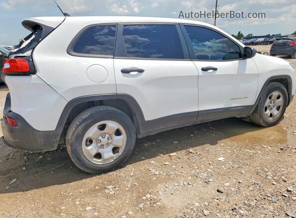 1C4PJMAB0GW117006 2016 JEEP CHEROKEE Белый Задняя правая четверть