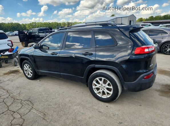 1C4PJMAB0GW246931 2016 JEEP CHEROKEE Черный Задняя левая четверть