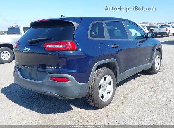 1C4PJMAB0GW339688 2016 JEEP CHEROKEE Blue უკანა მარჯვენა