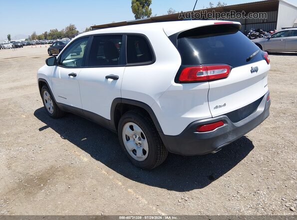 1C4PJMAB0GW343529 2016 JEEP CHEROKEE White Tył lewy
